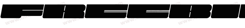 Freebie regular字体转换